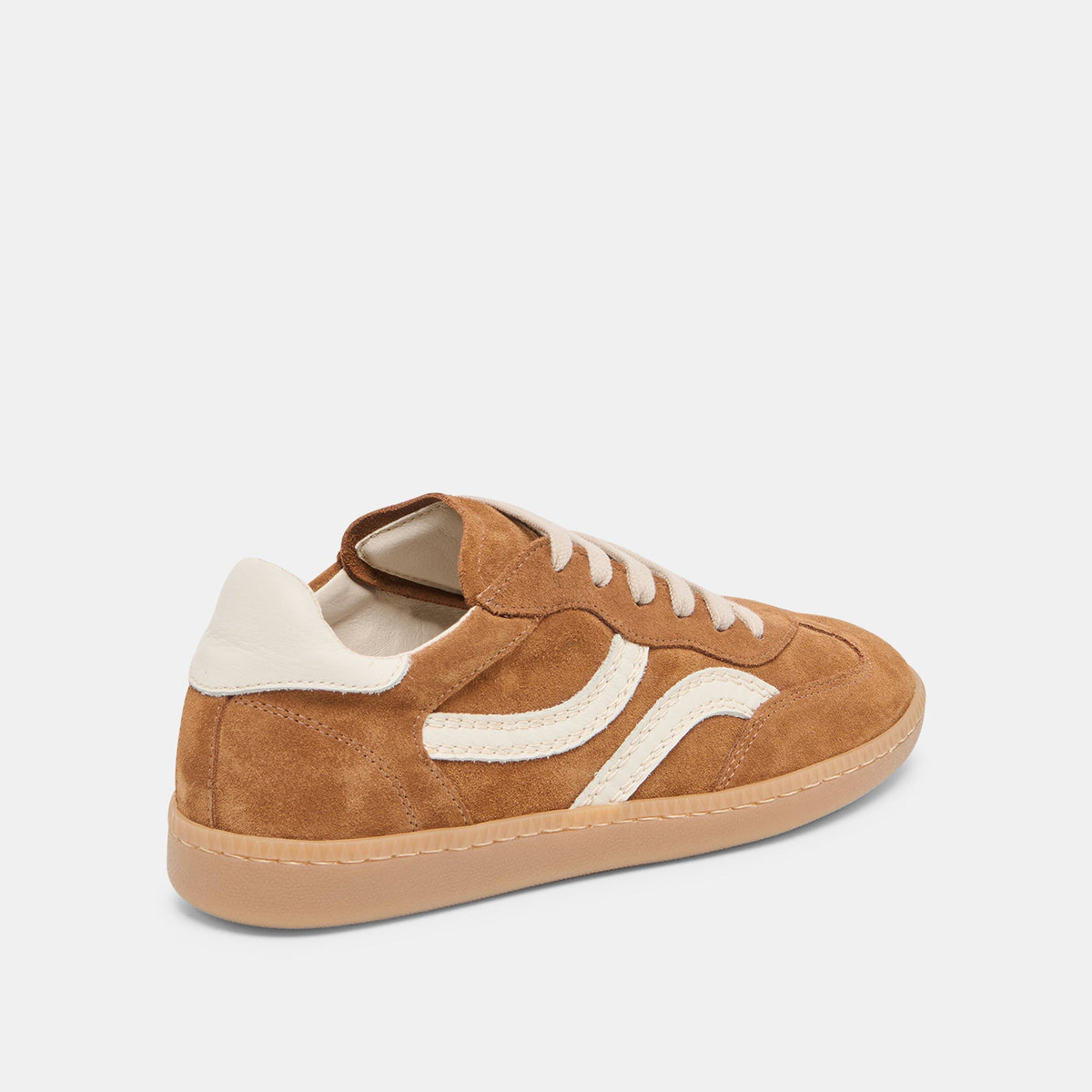 Dolce Vita SHOES Rebel Pecan Suede Sneakers
