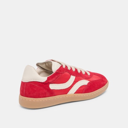 Dolce Vita SHOES Rebel Crimson Nylon Sneakers
