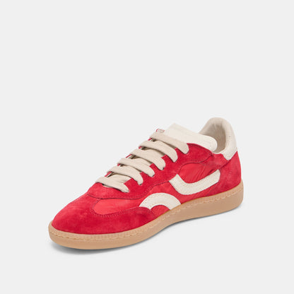 Dolce Vita SHOES Rebel Crimson Nylon Sneakers