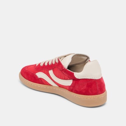 Dolce Vita SHOES Rebel Crimson Nylon Sneakers