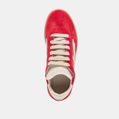 Dolce Vita SHOES Rebel Crimson Nylon Sneakers