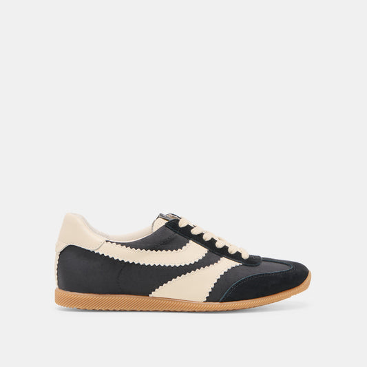Dolce Vita SHOES Limit Black Nylon Sneakers