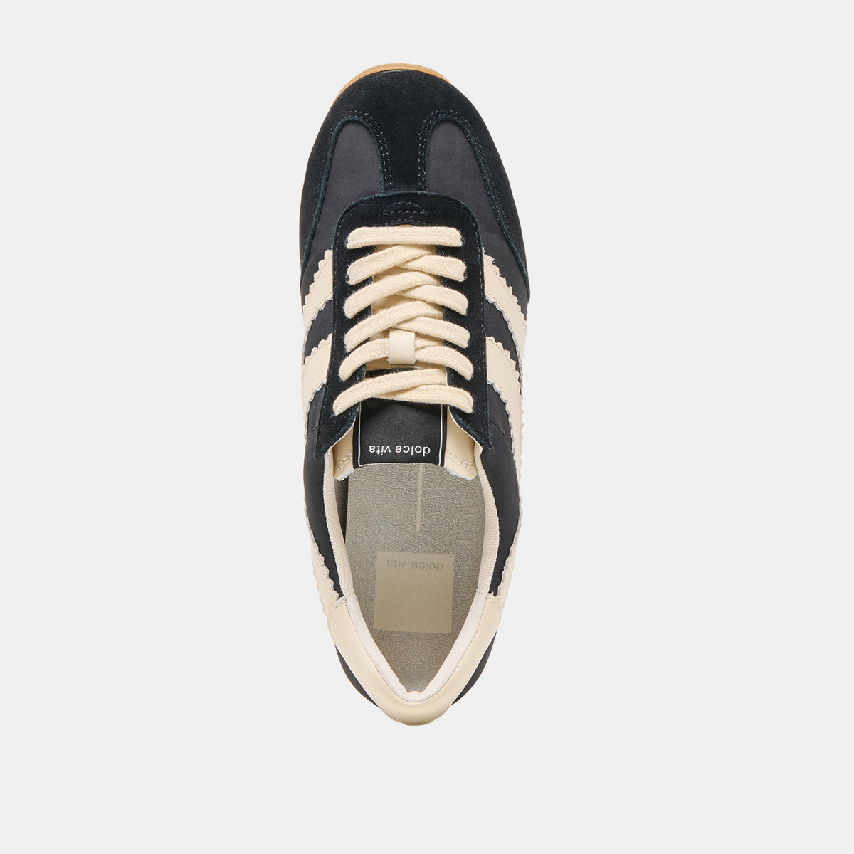 Dolce Vita SHOES Limit Black Nylon Sneakers