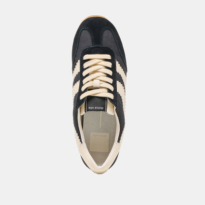Dolce Vita SHOES Limit Black Nylon Sneakers