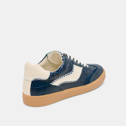 Dolce Vita SHOES NOTICE STITCH SNEAKERS INK CROCO EMBOSSED LEATHER
 – Dolce Vita