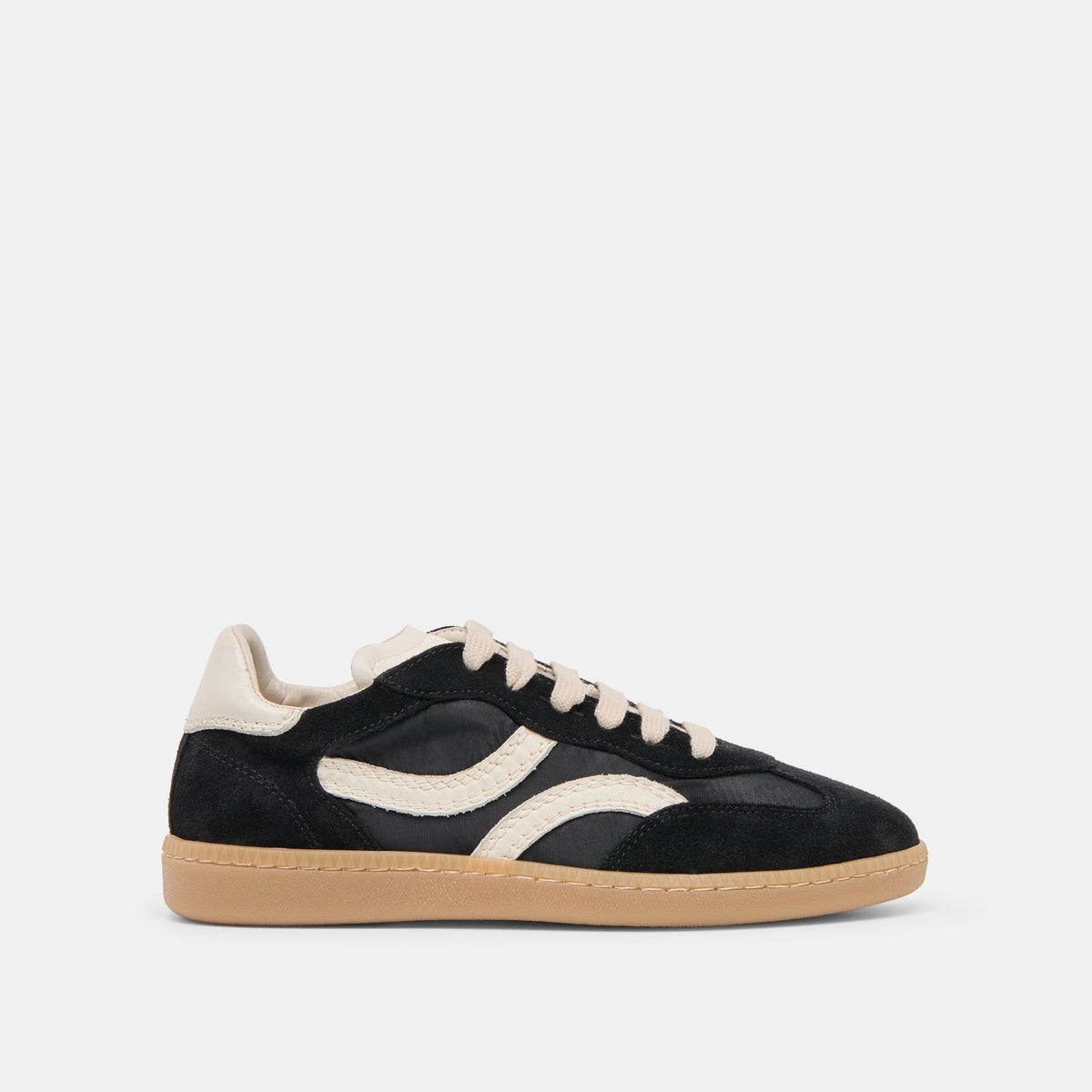 Dolce Vita SHOES Rebel Black Nylon Sneakers
