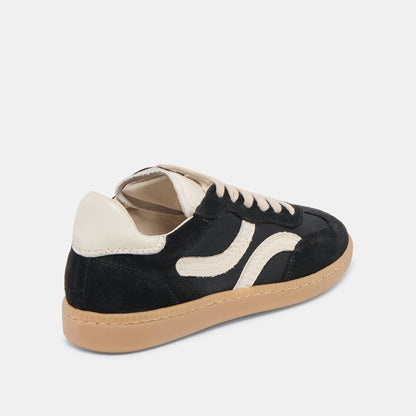 Dolce Vita SHOES Rebel Black Nylon Sneakers