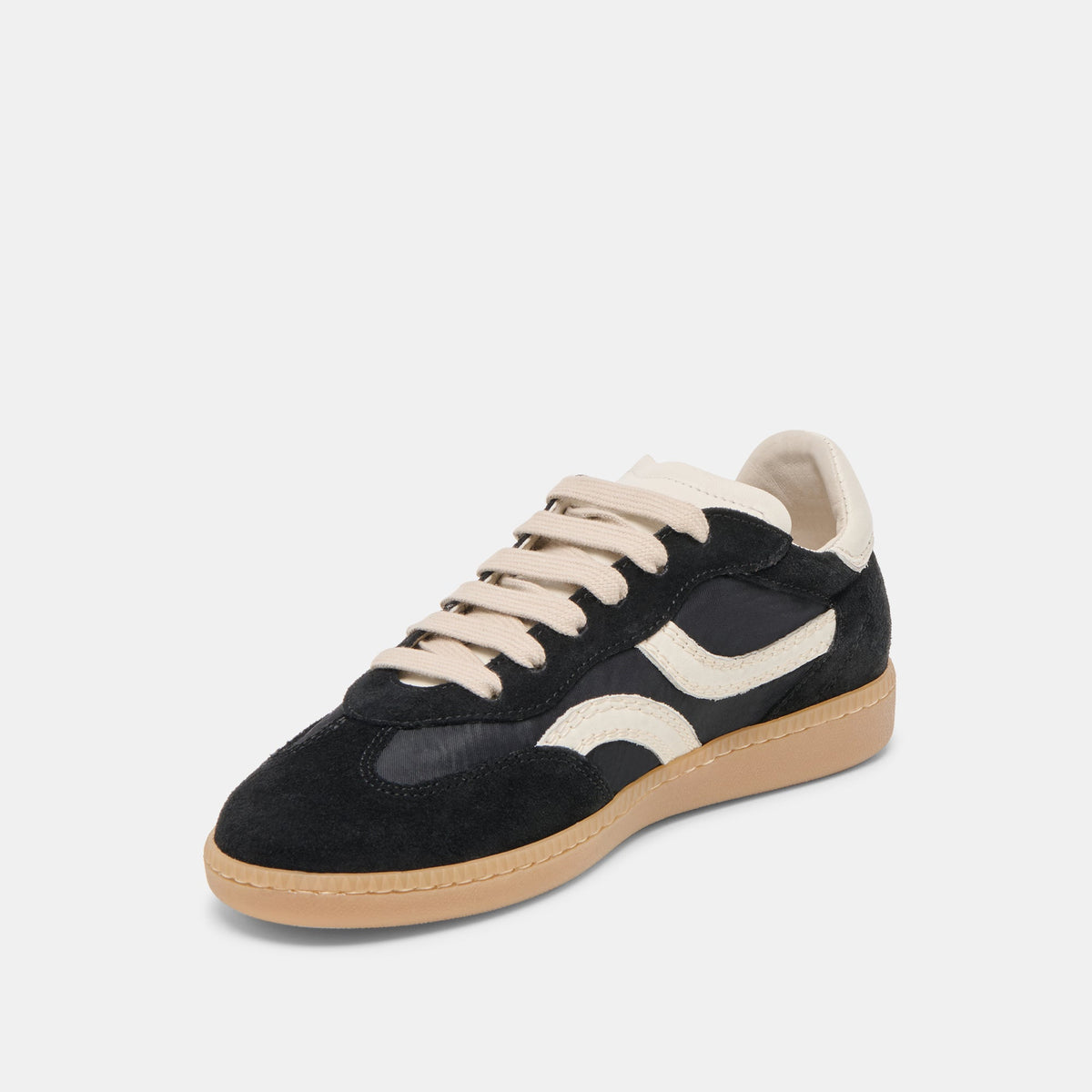 Dolce Vita SHOES Rebel Black Nylon Sneakers