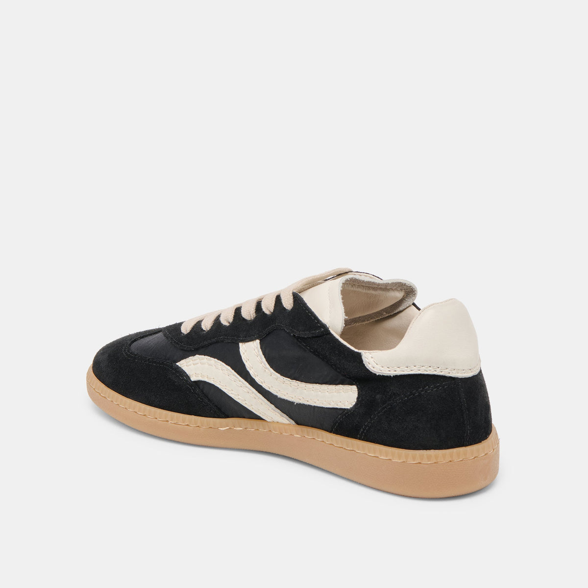 Dolce Vita SHOES Rebel Black Nylon Sneakers