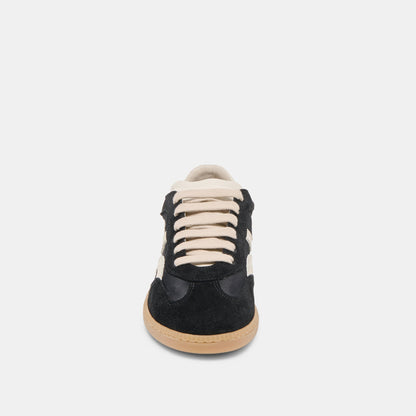 Dolce Vita SHOES Rebel Black Nylon Sneakers
