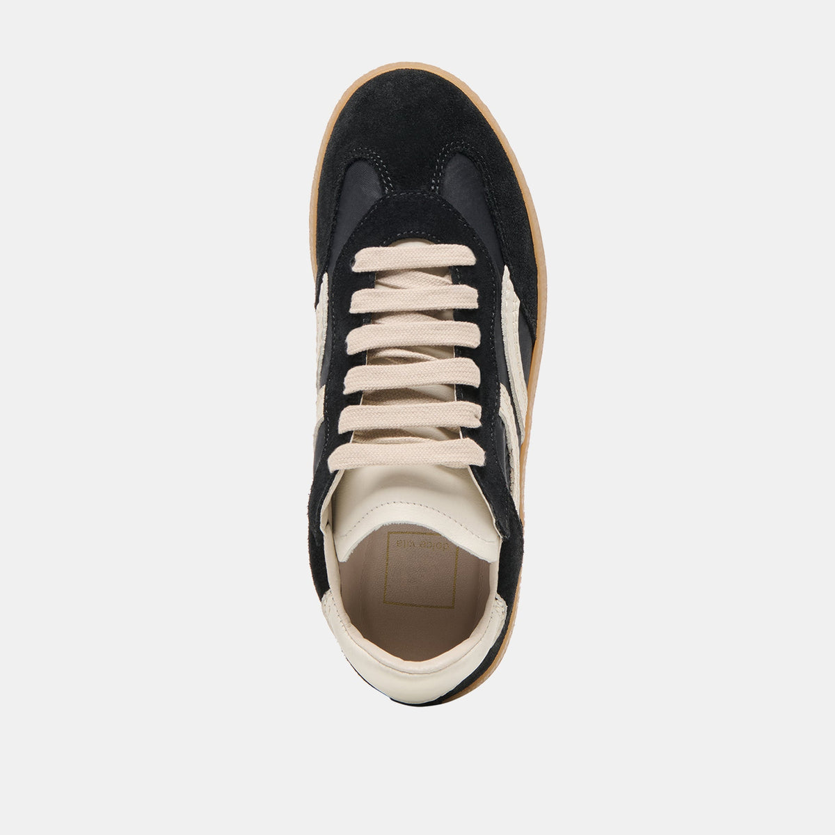 Dolce Vita SHOES Rebel Black Nylon Sneakers