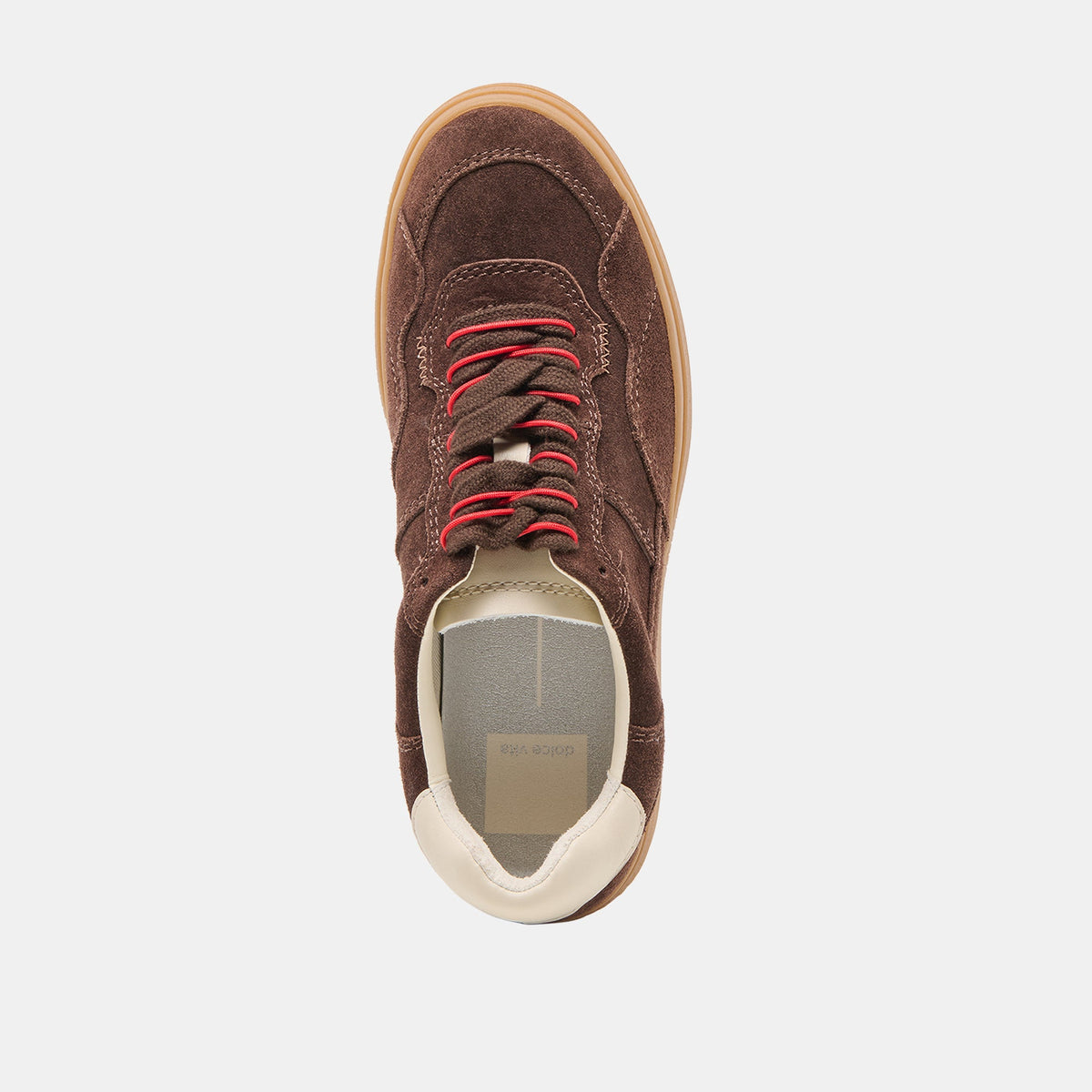 Dolce Vita SHOES Naomy H2O Waterproof Dk Brown Suede Sneakers