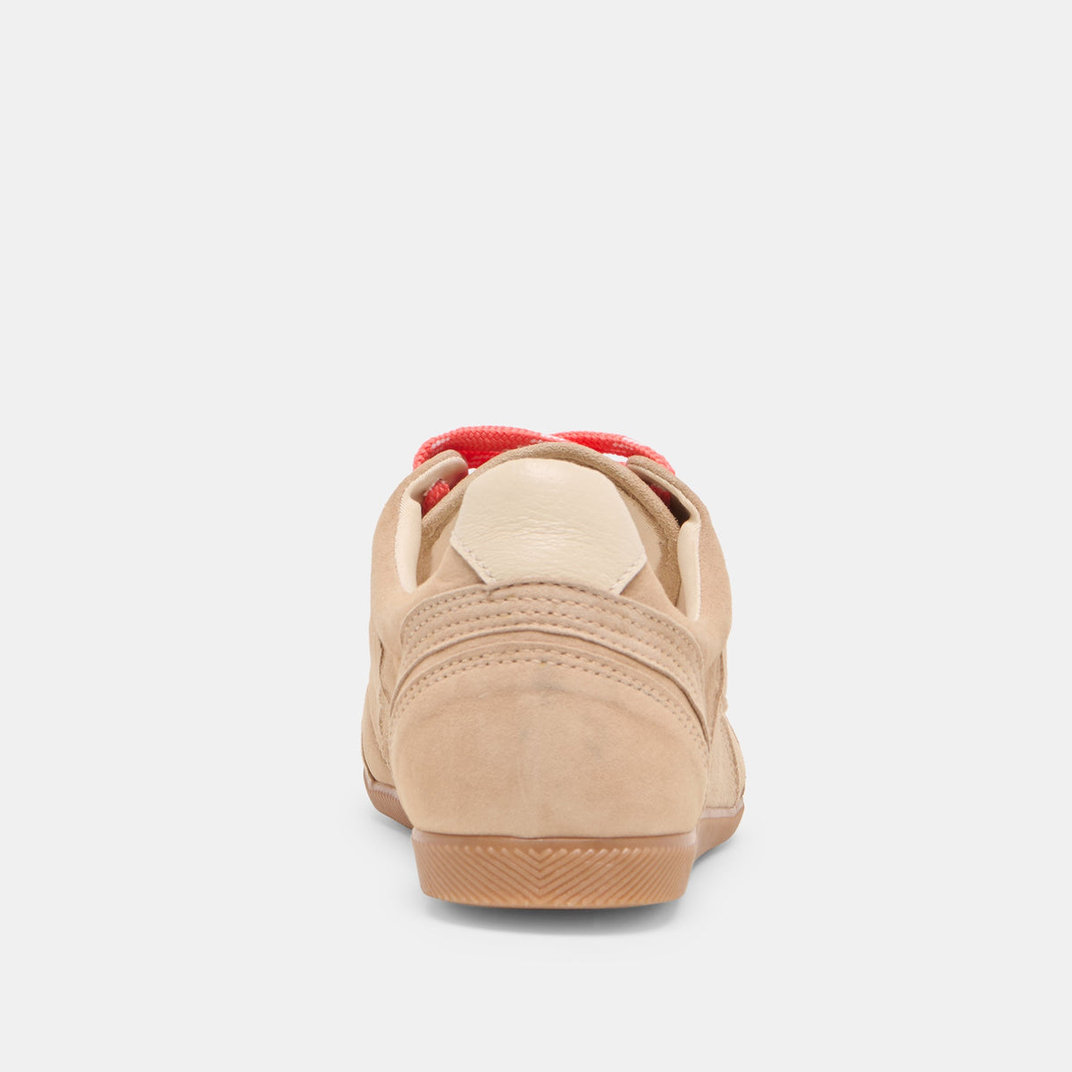 Dolce Vita SHOES Laini Camel Suede Sneakers