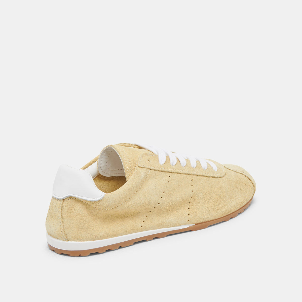 Dolce Vita SHOES Serina Yellow Suede Sneakers