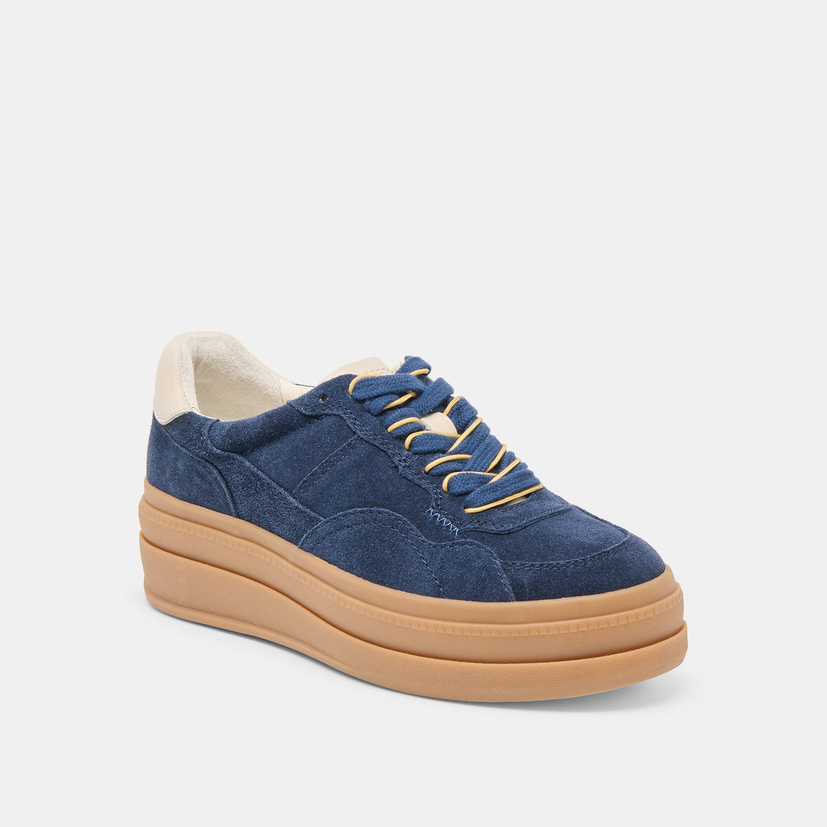 Dolce Vita SHOES Naomy H2O Waterproof Navy Suede Sneakers