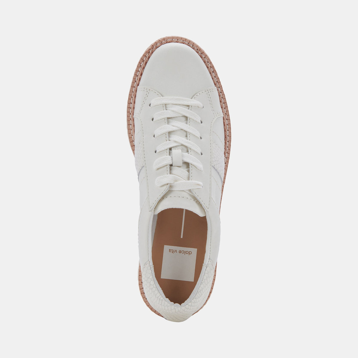 Dolce Vita SHOES TIGER SNEAKERS WHITE LEATHER
 – Dolce Vita
