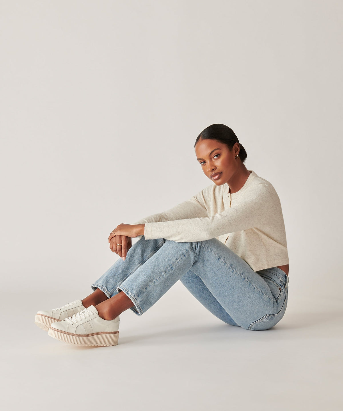 Dolce Vita SHOES TIGER SNEAKERS WHITE LEATHER
 – Dolce Vita