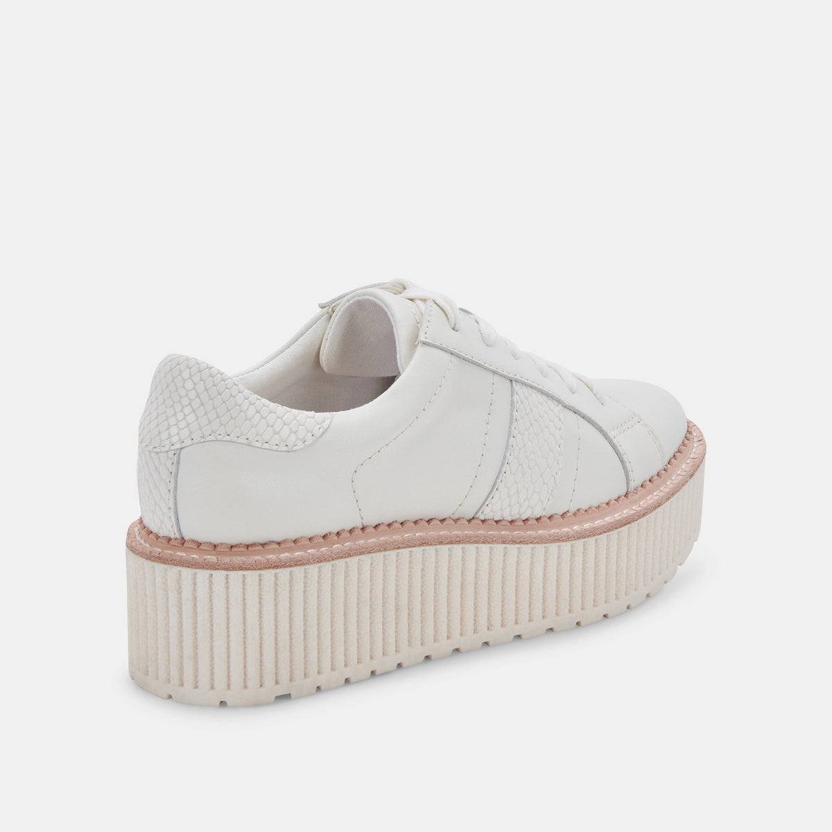 Dolce Vita SHOES TIGER SNEAKERS WHITE LEATHER
 – Dolce Vita