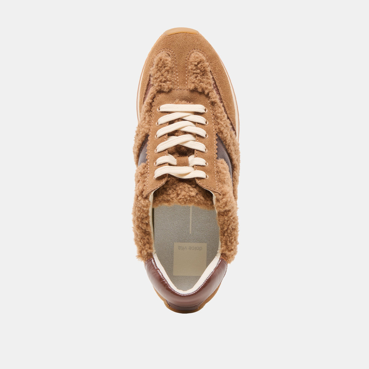 Dolce Vita SHOES B.NTCD Plush Brown Plush Sneakers