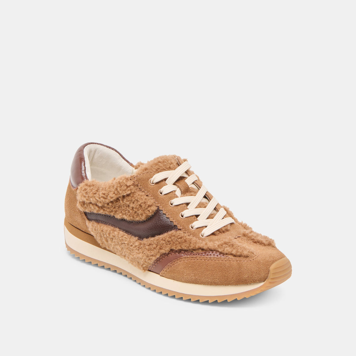 Dolce Vita SHOES B.NTCD Plush Brown Plush Sneakers