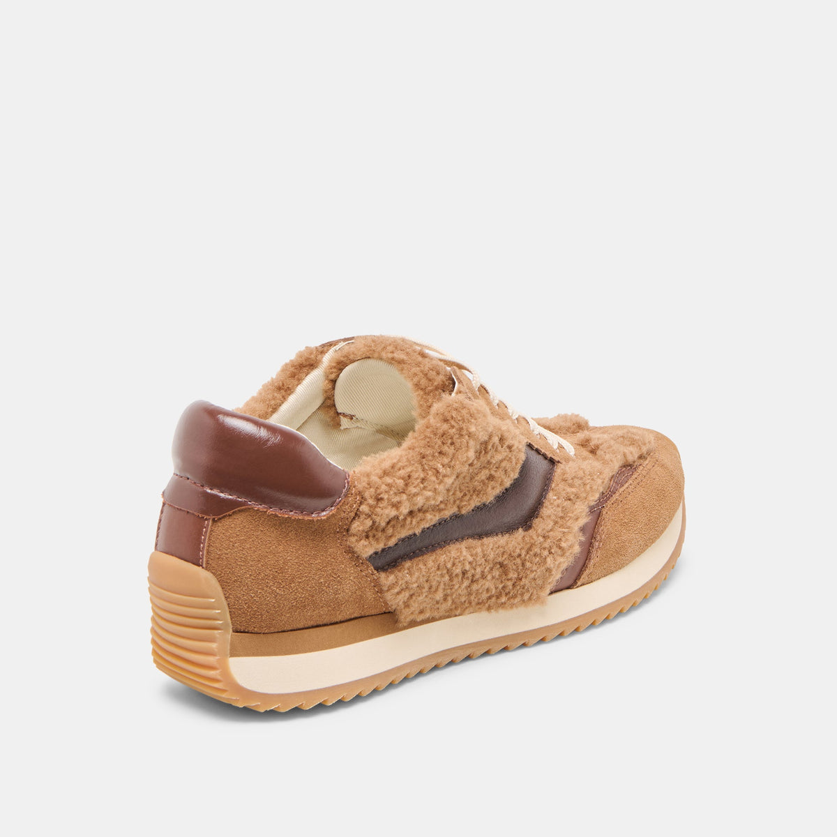 Dolce Vita SHOES B.NTCD Plush Brown Plush Sneakers