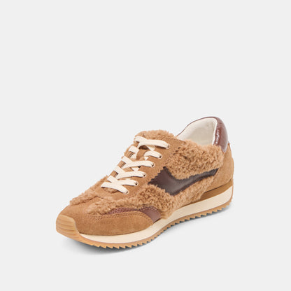Dolce Vita SHOES B.NTCD Plush Brown Plush Sneakers