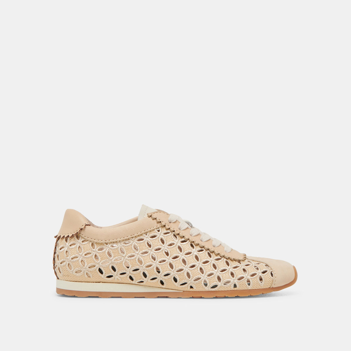 Dolce Vita SHOES DANIE EYELET PERF SNEAKERS LT NATURAL RAFFIA
 – Dolce Vita
