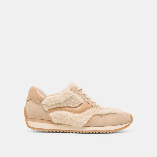Dolce Vita SHOES B.NTCD Plush Natural Plush Sneakers