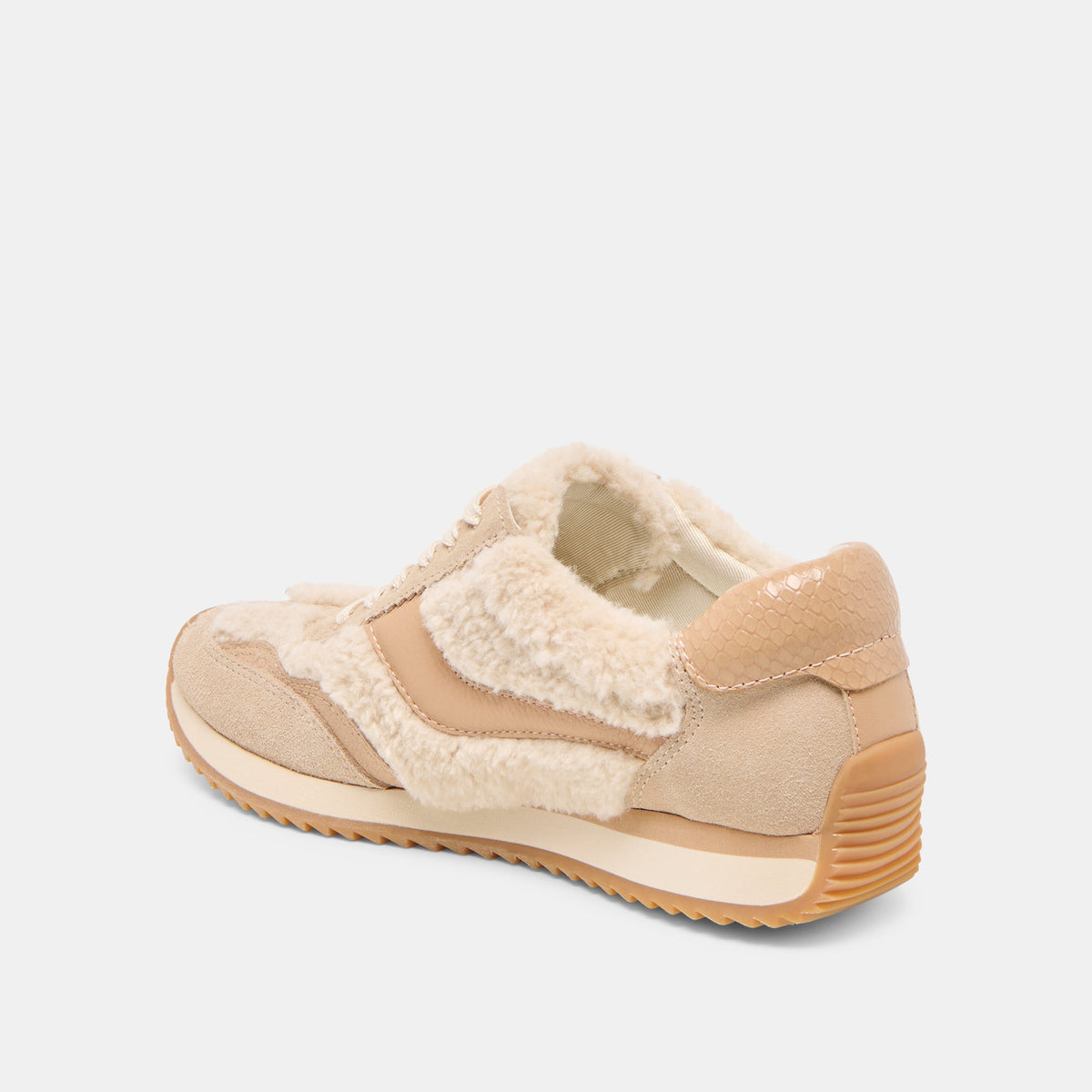 Dolce Vita SHOES B.NTCD Plush Natural Plush Sneakers