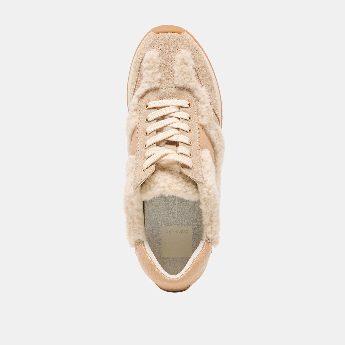 Dolce Vita SHOES B.NTCD Plush Natural Plush Sneakers