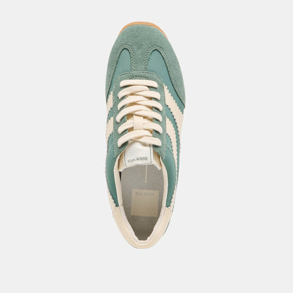 Dolce Vita SHOES Limit Green Nylon Sneakers