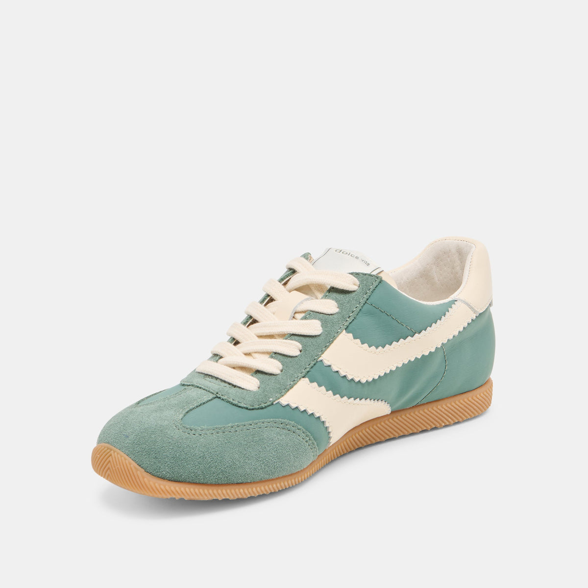Dolce Vita SHOES Limit Green Nylon Sneakers