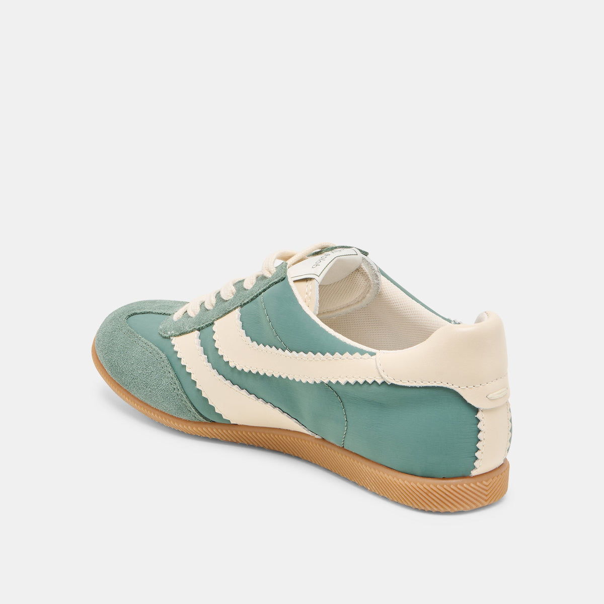 Dolce Vita SHOES Limit Green Nylon Sneakers
