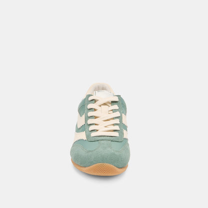 Dolce Vita SHOES Limit Green Nylon Sneakers