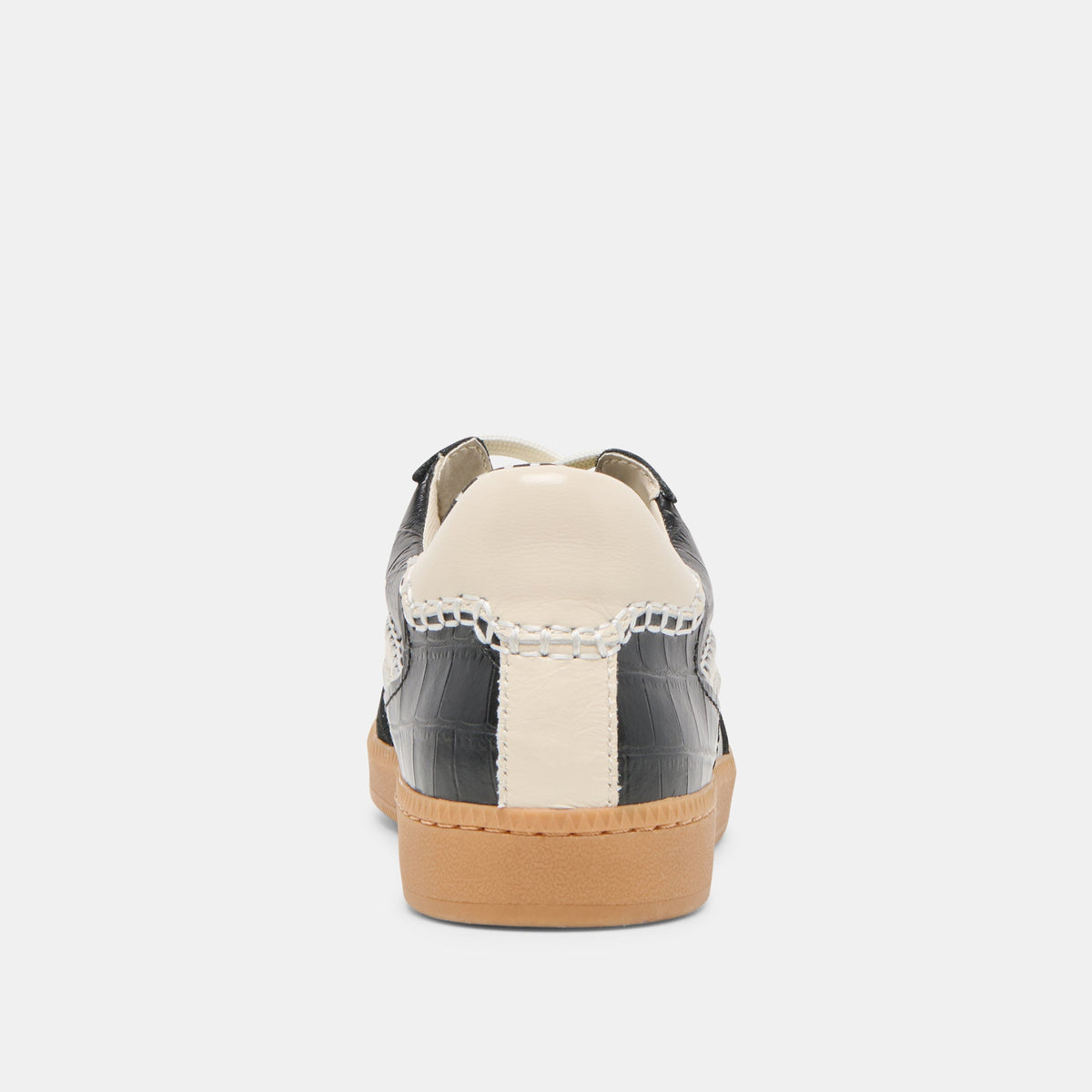 Dolce Vita SHOES NOTICE STITCH SNEAKERS NOIR CROCO EMBOSSED LEATHER
 – Dolce Vita