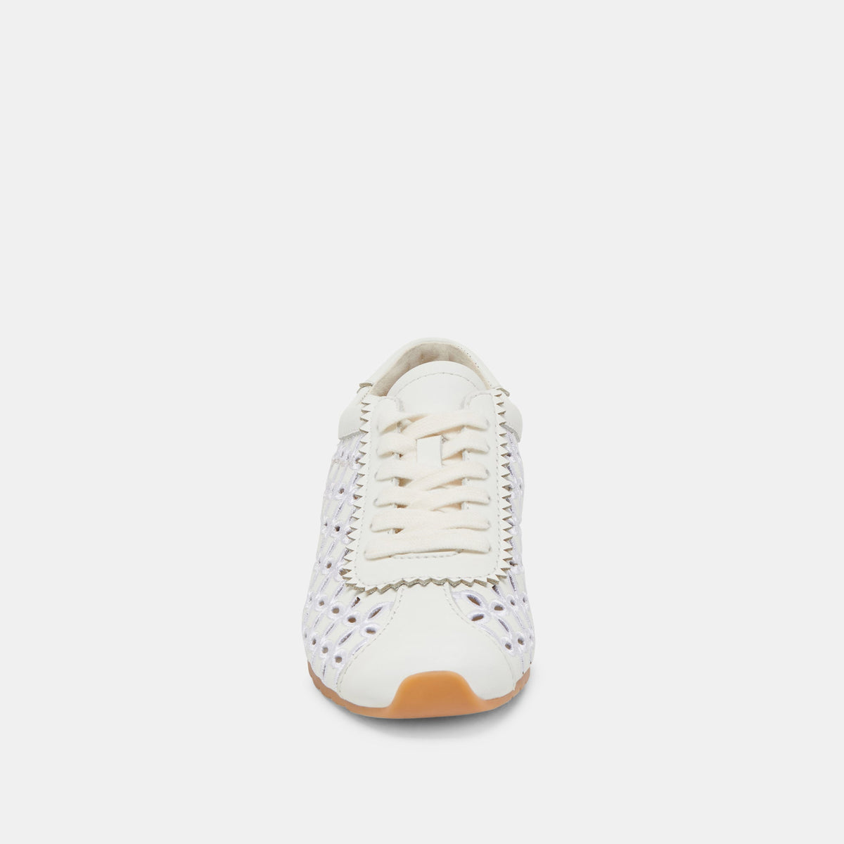 Dolce Vita SHOES DANIE EYELET PERF SNEAKERS TRUE WHITE LEATHER
 – Dolce Vita