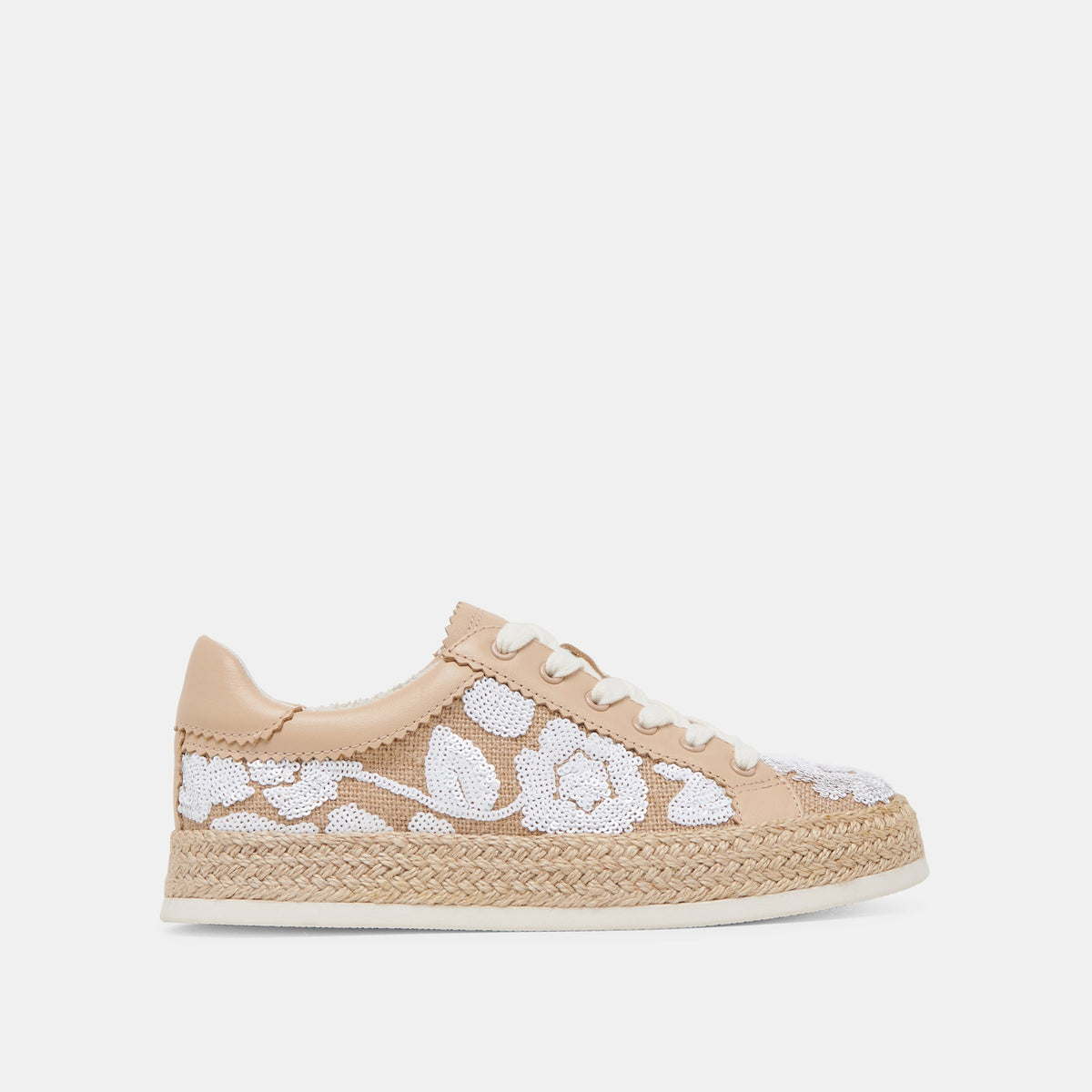 Dolce Vita SHOES AZALIA SNEAKERS NATURAL MULTI FLORAL SEQUIN
 – Dolce Vita