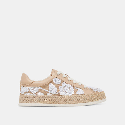 Dolce Vita SHOES AZALIA SNEAKERS NATURAL MULTI FLORAL SEQUIN
 – Dolce Vita