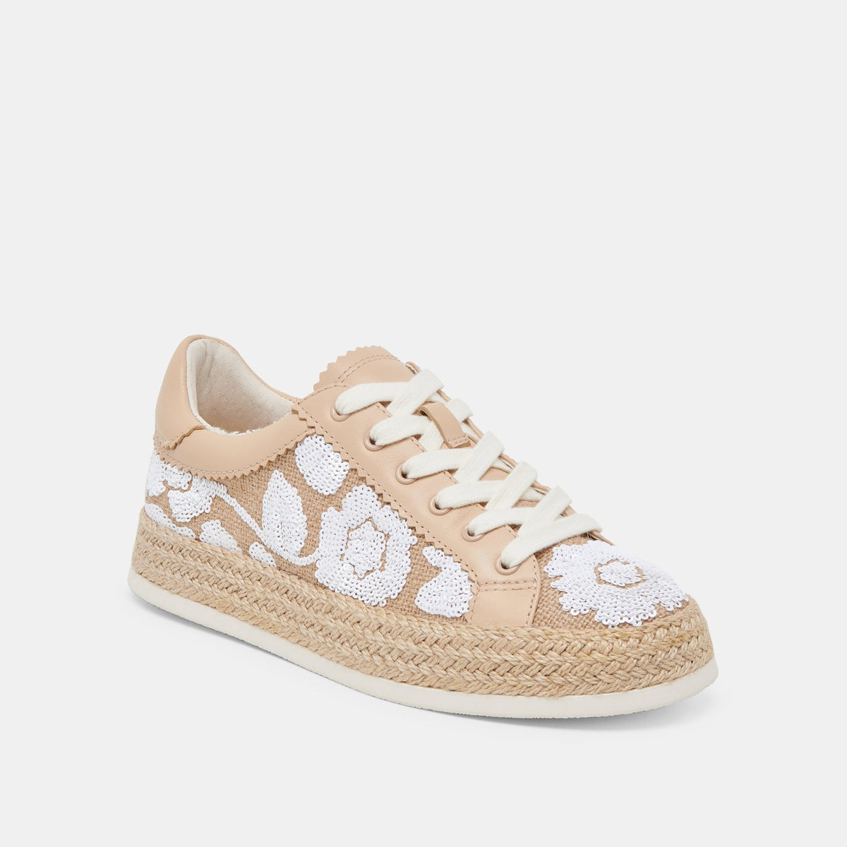 Dolce Vita SHOES AZALIA SNEAKERS NATURAL MULTI FLORAL SEQUIN
 – Dolce Vita