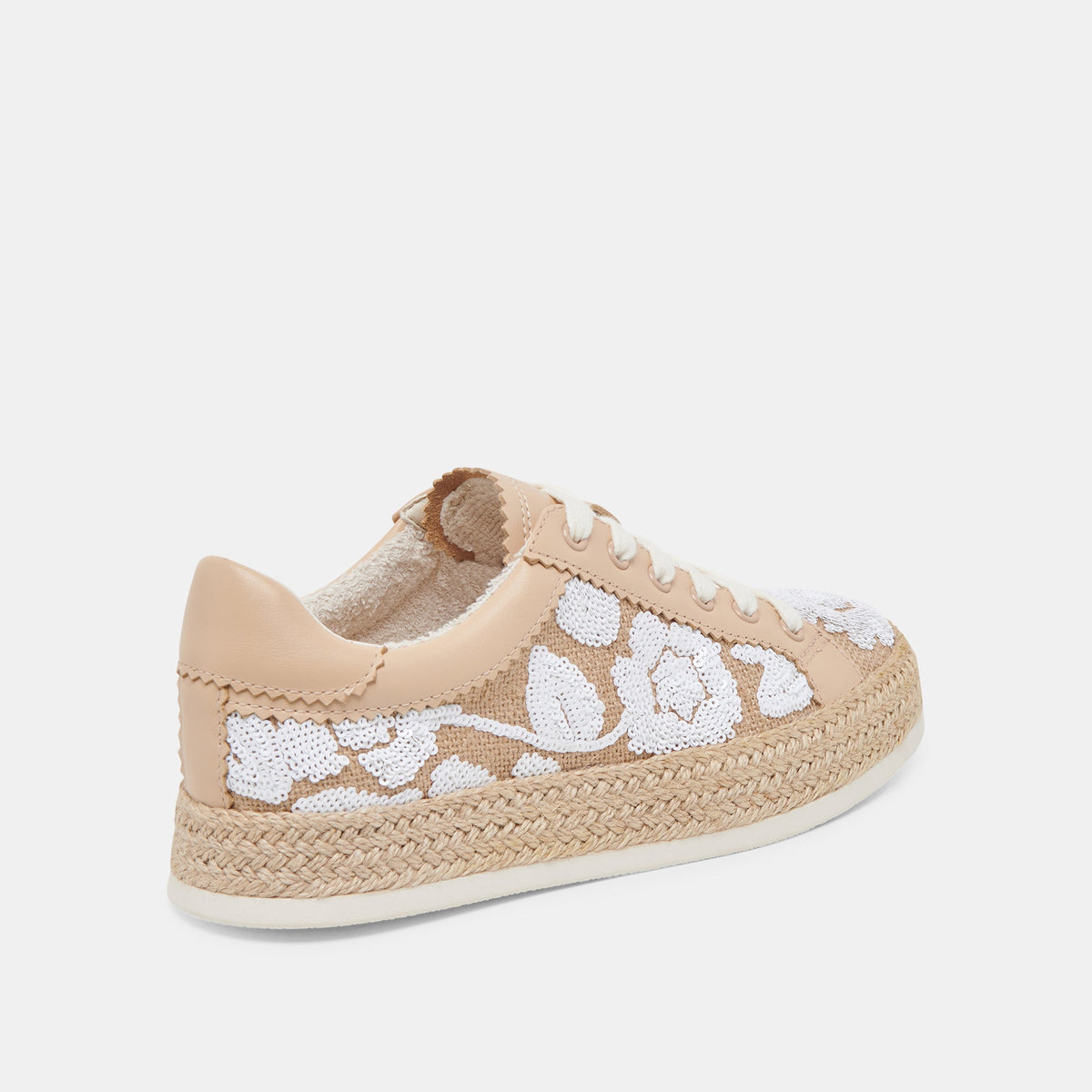 Dolce Vita SHOES AZALIA SNEAKERS NATURAL MULTI FLORAL SEQUIN
 – Dolce Vita