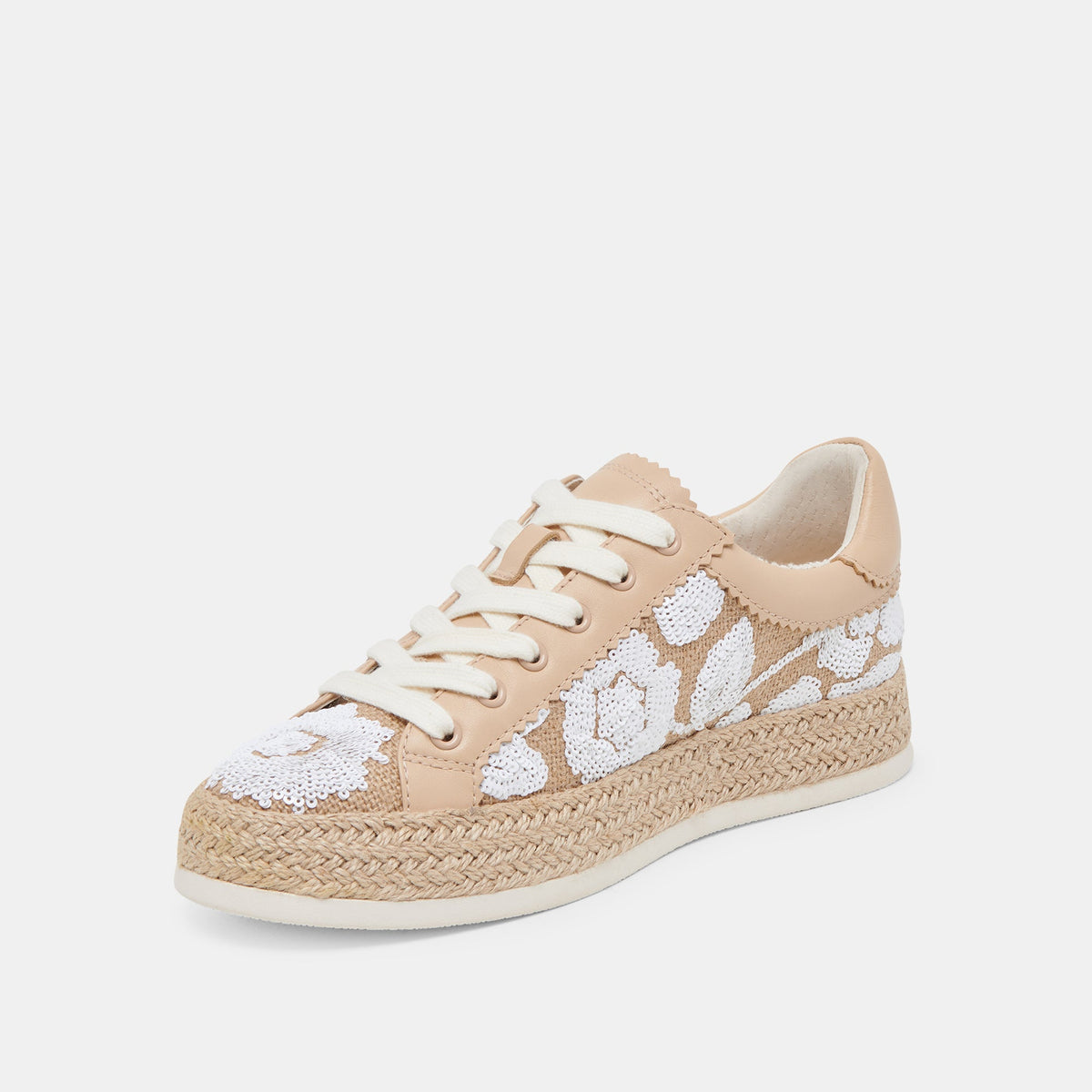 Dolce Vita SHOES AZALIA SNEAKERS NATURAL MULTI FLORAL SEQUIN
 – Dolce Vita