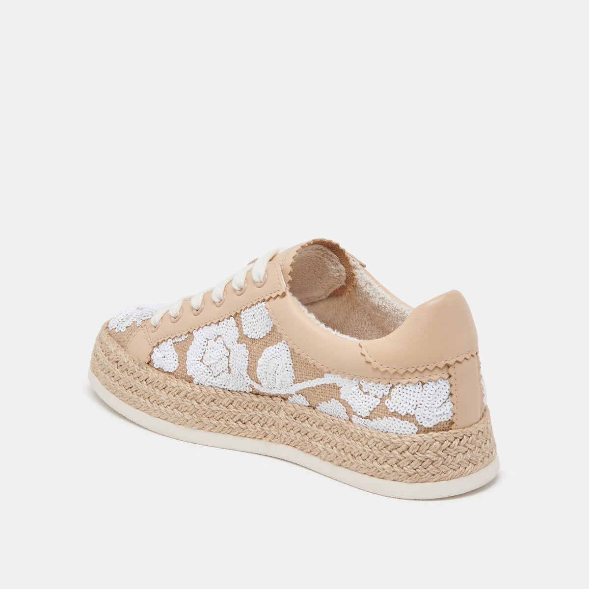 Dolce Vita SHOES AZALIA SNEAKERS NATURAL MULTI FLORAL SEQUIN
 – Dolce Vita