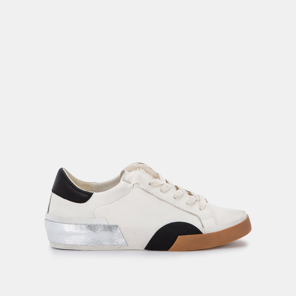 Dolce Vita SHOES ZINA SNEAKERS WHITE BLACK LEATHER
 – Dolce Vita