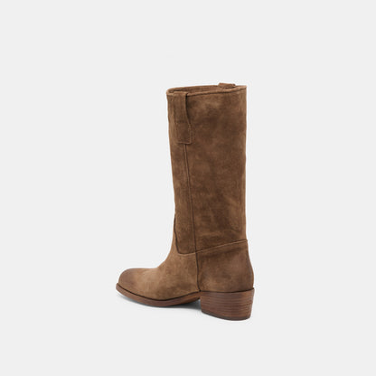 Dolce Vita SHOES Romie Chocolate Suede Boots