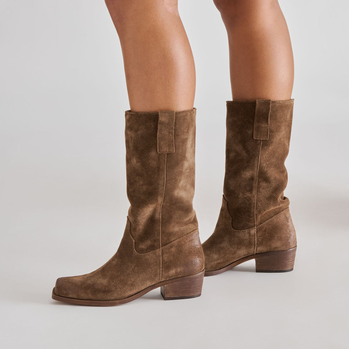 Dolce Vita SHOES Romie Chocolate Suede Boots