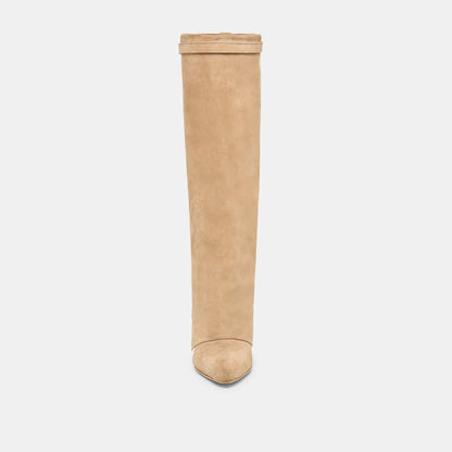 Dolce Vita SHOES Aggy Sand Suede Boots