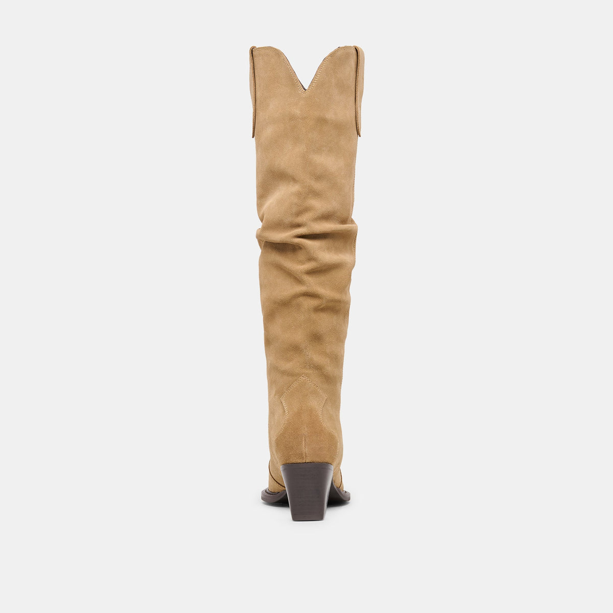 Dolce Vita SHOES Buckly Camel Suede Boots