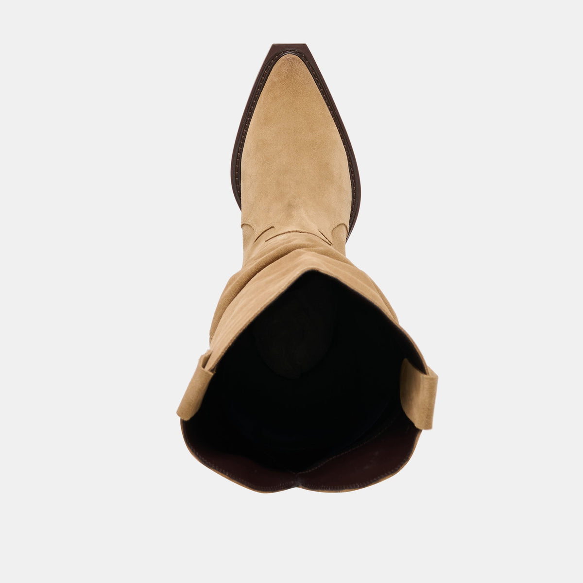 Dolce Vita SHOES Buckly Camel Suede Boots