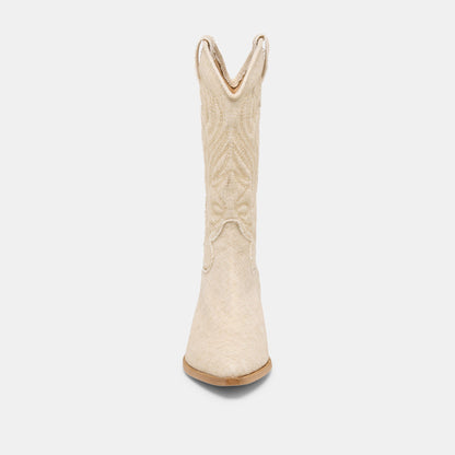 Dolce Vita SHOES Tanner Bone Fabric Boots