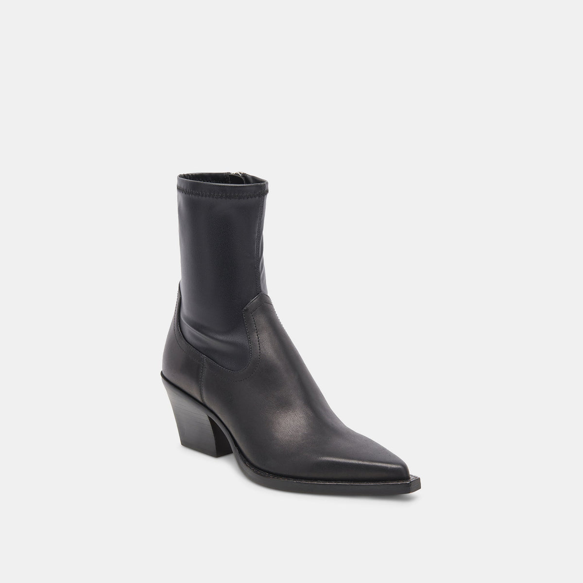 Dolce Vita SHOES Rutger Boots Black Leather | Women's Black Leather Mid-Ankle Boots
 – Dolce Vita